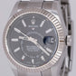MINT PAPERS Rolex Sky-Dweller 326934 Black 42mm OYSTER Steel 18K Gold Watch BOX