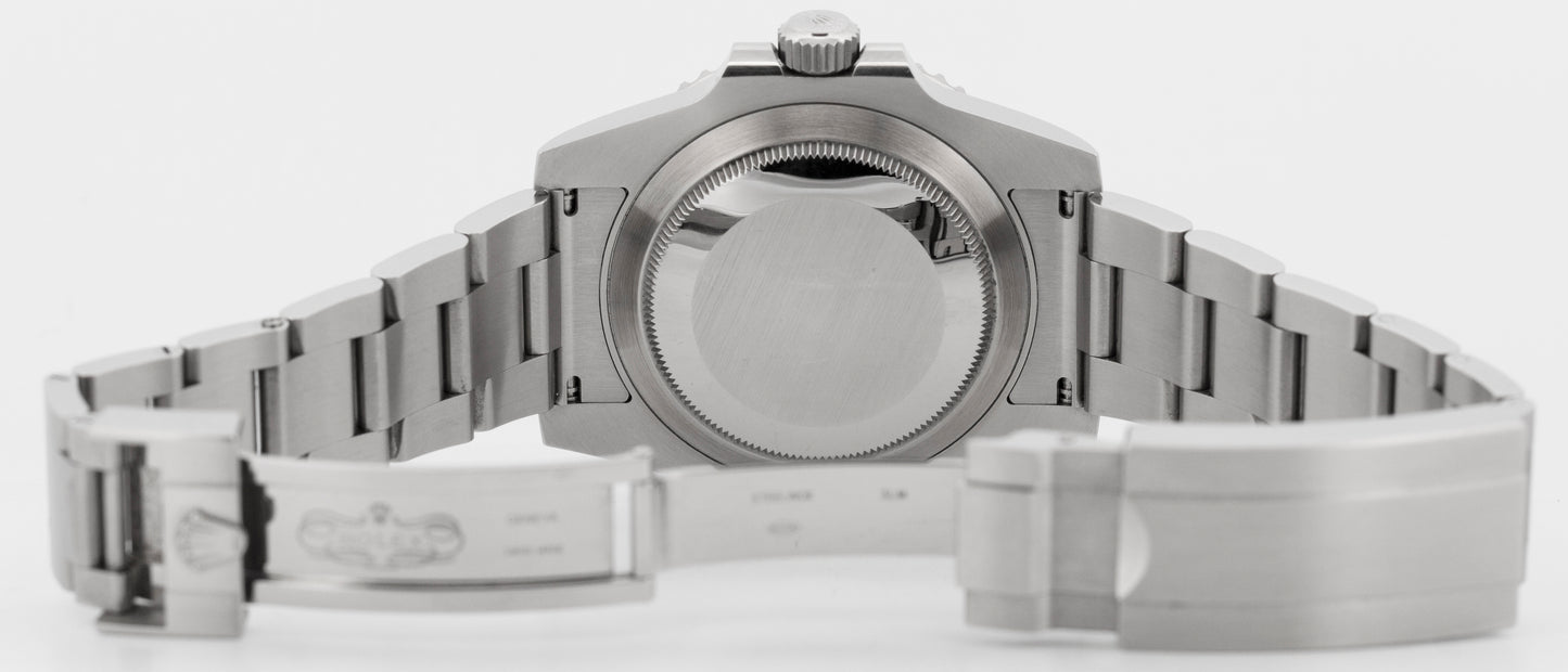 2019 PAPERS Rolex Submariner No-Date 40mm BLACK Ceramic Stainless 114060 LN BOX