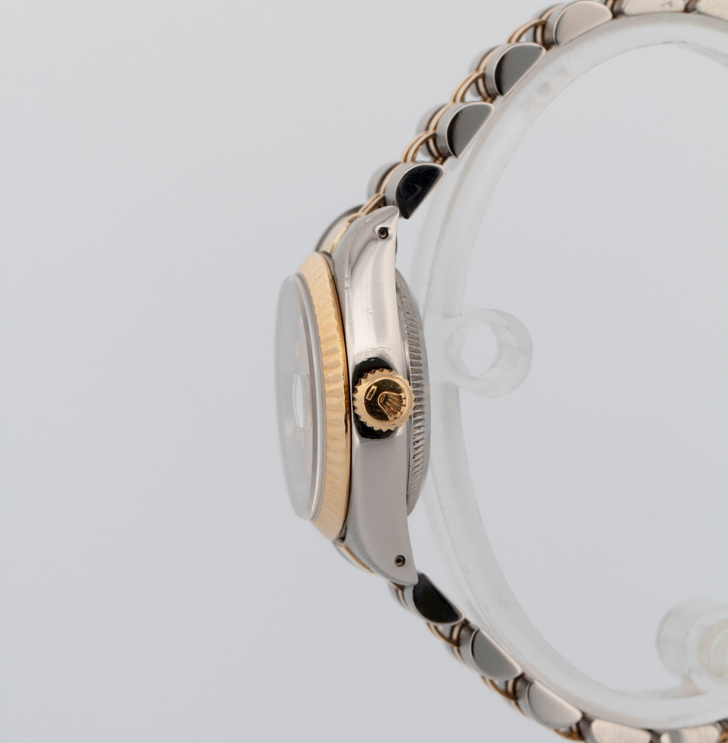 PAPERS Rolex DateJust 26mm PINBALL Champagne 18K Gold JUBILEE 69173 Watch BOX