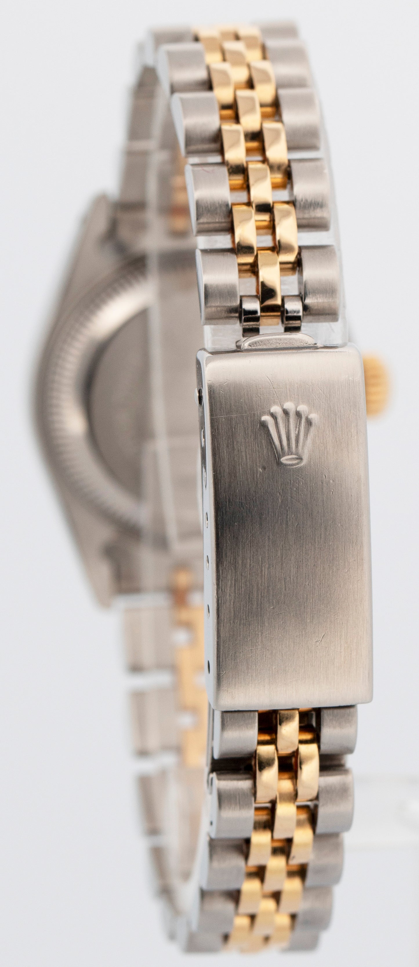 PAPERS Rolex DateJust 26mm PINBALL Champagne 18K Gold JUBILEE 69173 Watch BOX