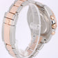 Rolex Yacht-Master II 44mm BLUE HANDS Two-Tone 18K Rose Gold Steel 116681 Watch
