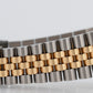 1993 PAPERS Rolex DateJust WHITE Two-Tone 18K Yellow Gold 36mm 16233 Watch BOX
