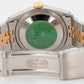 1993 PAPERS Rolex DateJust WHITE Two-Tone 18K Yellow Gold 36mm 16233 Watch BOX