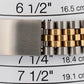 1993 PAPERS Rolex DateJust WHITE Two-Tone 18K Yellow Gold 36mm 16233 Watch BOX