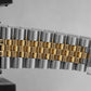 1993 PAPERS Rolex DateJust WHITE Two-Tone 18K Yellow Gold 36mm 16233 Watch BOX