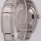 Rolex DateJust 36 BLACK ROMAN Stainless Steel Oyster 36mm Watch 116200