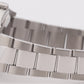 Rolex DateJust 36 BLACK ROMAN Stainless Steel Oyster 36mm Watch 116200