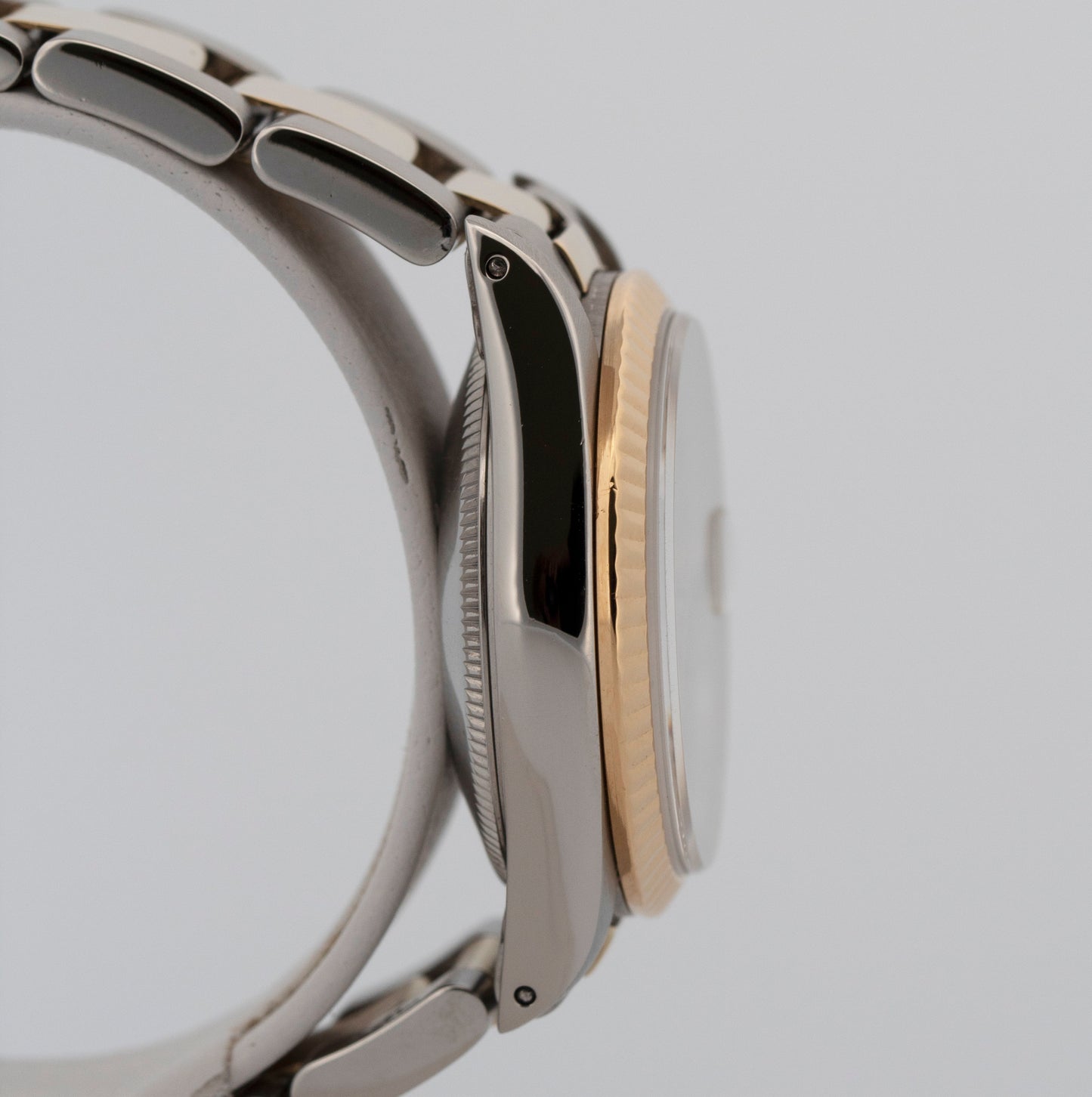 Rolex DateJust 31mm Midsize Two-Tone CHAMPAGNE 14K Yellow Gold Fluted 68273