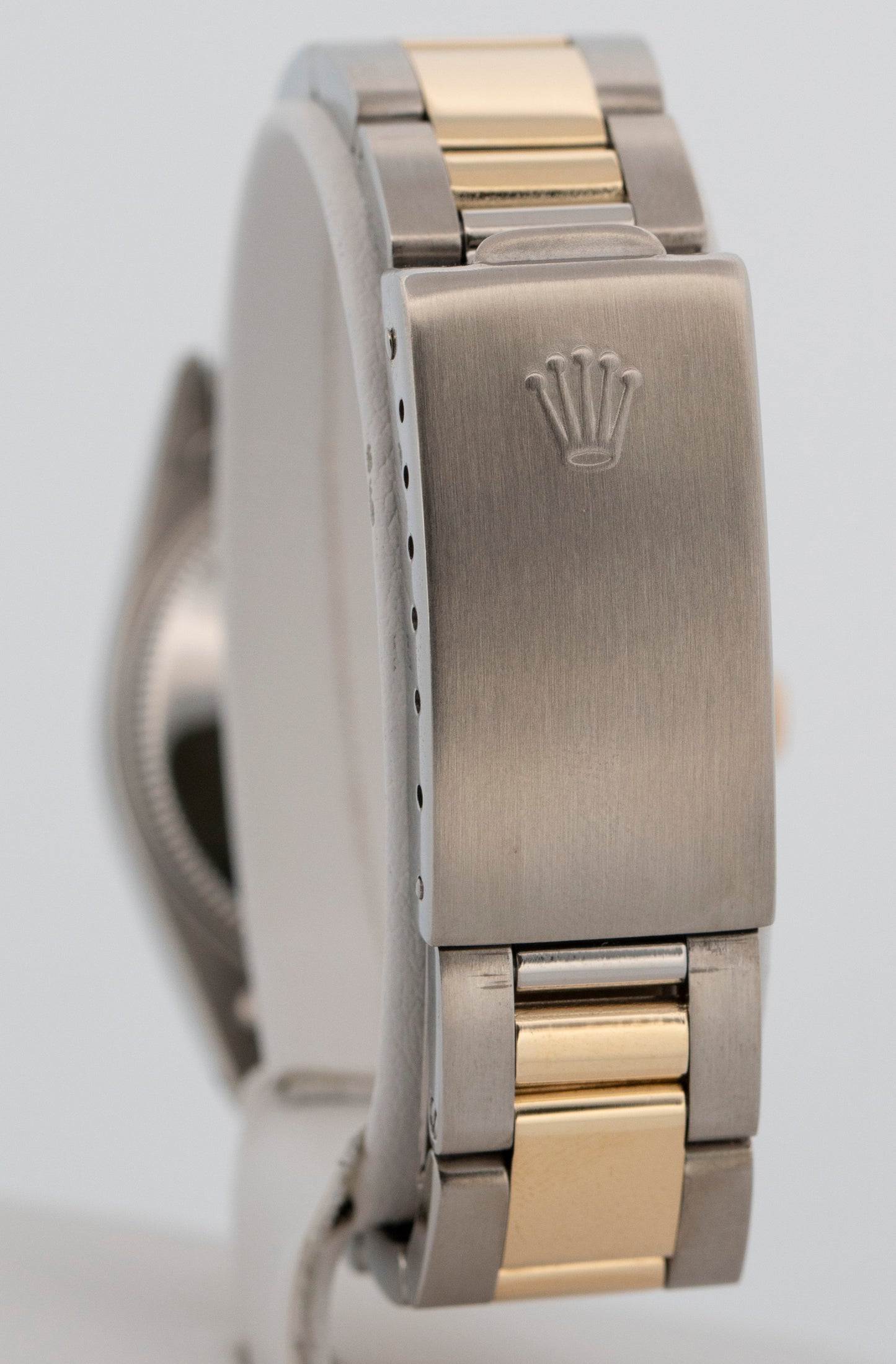 Rolex DateJust 31mm Midsize Two-Tone CHAMPAGNE 14K Yellow Gold Fluted 68273