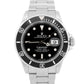 PAPERS Rolex Submariner Date BLACK Steel No-Holes 40mm 16610 LN Watch BOX