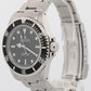 Rolex No-Date Submariner BLACK 40mm Stainless Steel 40mm Oyster 14060 Watch