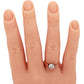 Antique Art Nouveau 1.35ct Rose Cut Diamond Engagement Ring - 14k Rose Gold