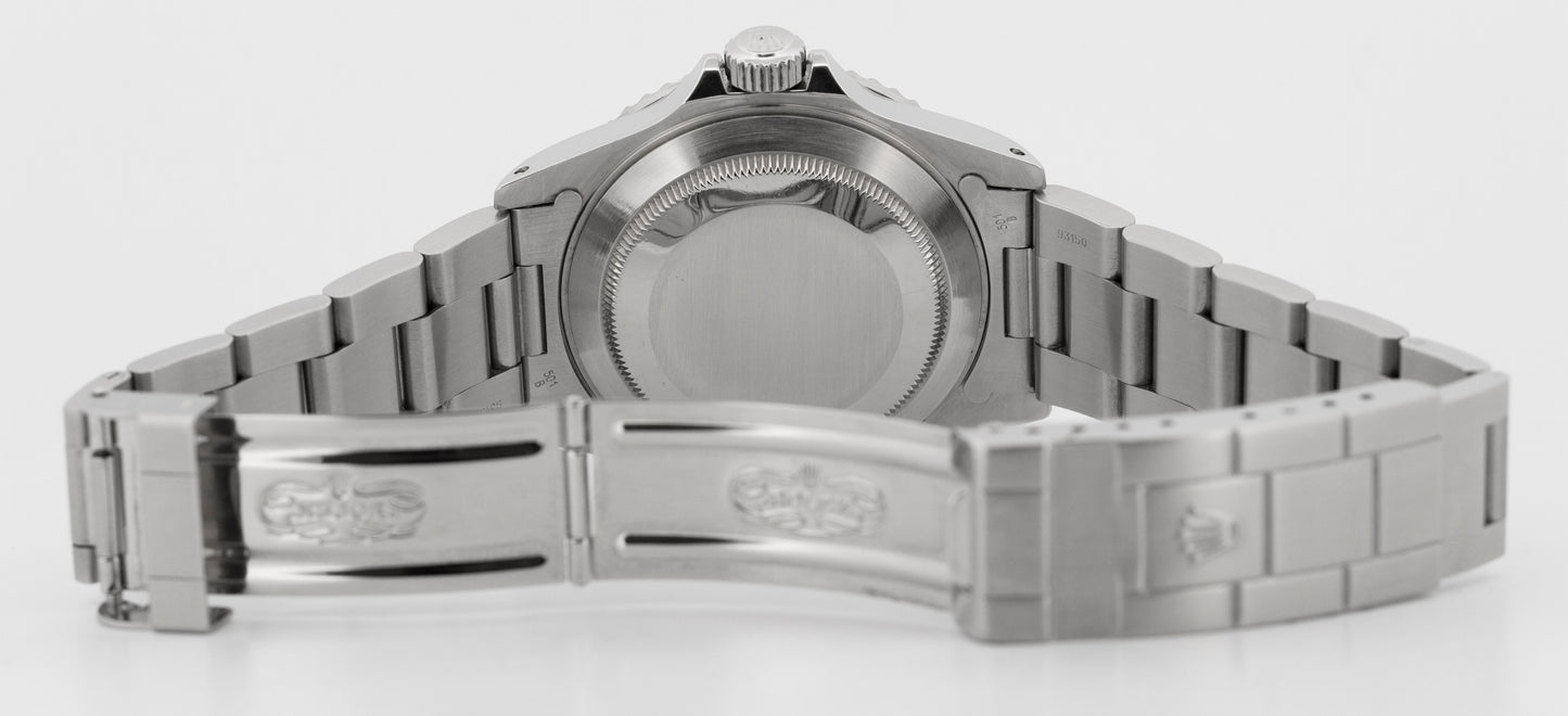 Rolex No-Date Submariner BLACK 40mm Stainless Steel 40mm Oyster 14060 Watch