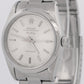 1990 Rolex Oyster Perpetual Air-King SILVER 34mm Stainless Stainless Watch 14000