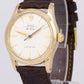 Rolex Oyster Perpetual Air-King Super Precision Silver Gold Plated 34mm 5506