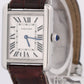 Ladies Cartier Tank Solo Small Steel 31mm x 23mm Quartz Leather 3170 / W5200005