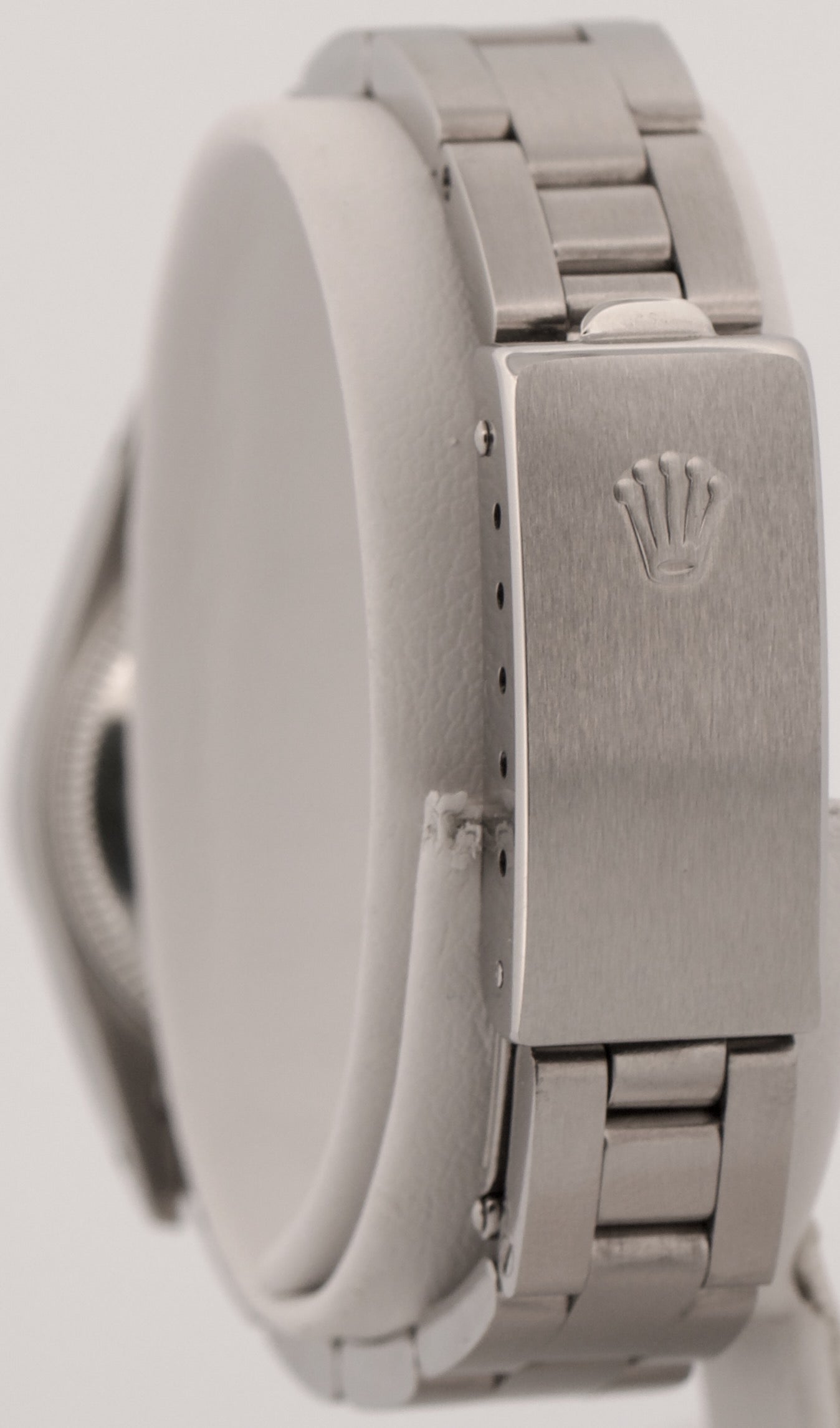 Ladies Rolex Oyster Perpetual SILVER Stainless Steel OYSTER 24mm Automatic 67180