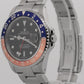 2003 PAPERS Rolex GMT-Master II FADED PEPSI Red Blue Steel OYSTER 16710 BOX