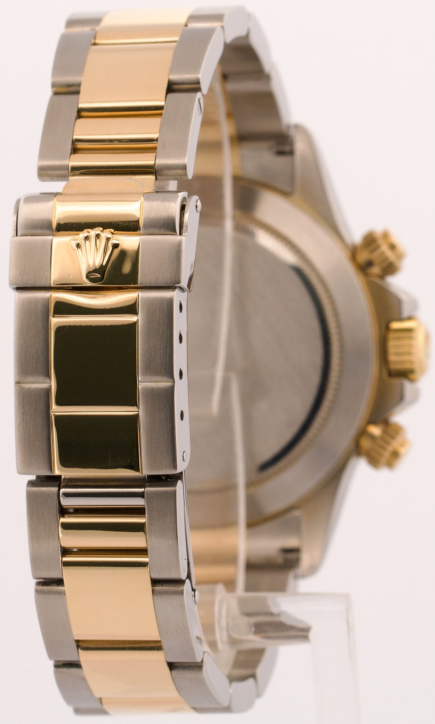 2000 Rolex Daytona Cosmograph CHAMPAGNE 18K Gold Stainless Steel ZENITH 16523