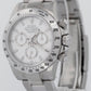 2016 NOS FULLY STICKERED Rolex Daytona Cosmograph Steel White 40mm 116520