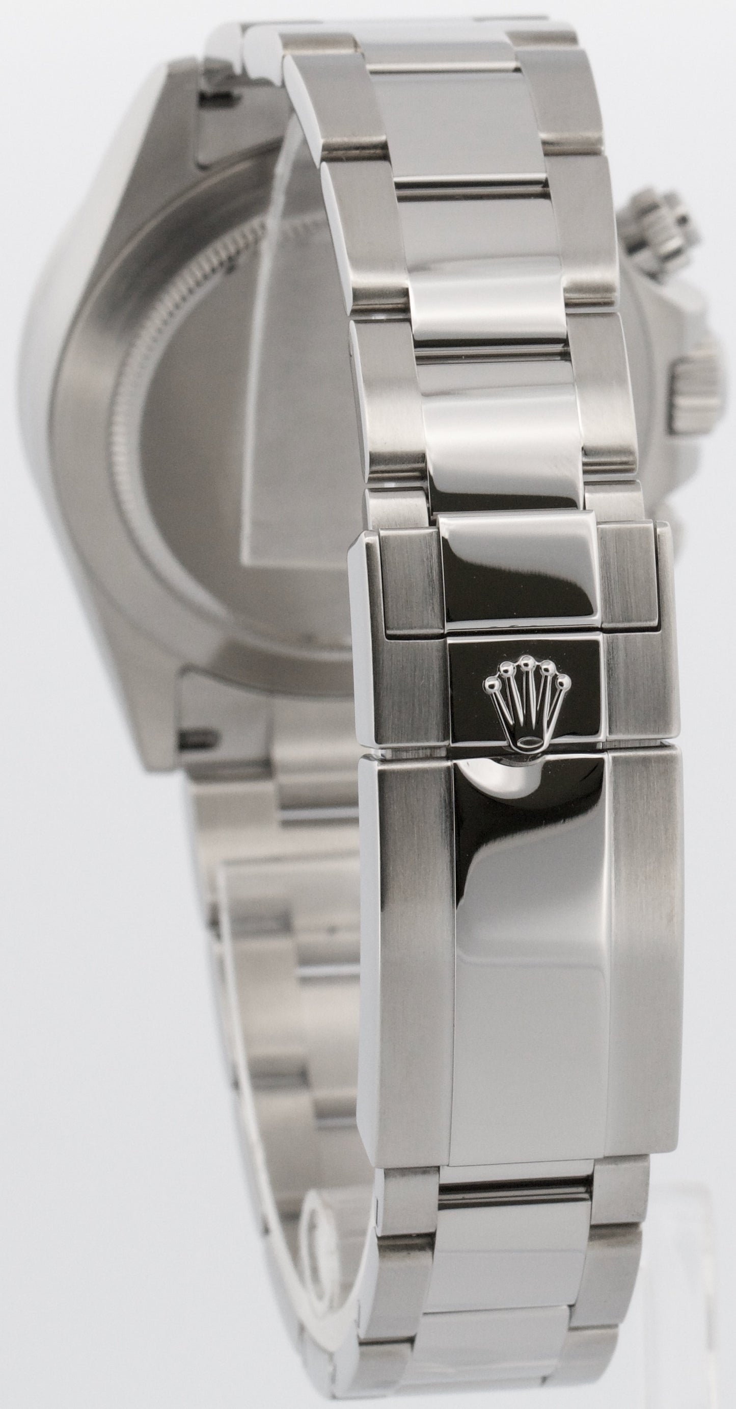 Rolex Daytona Cosmograph WHITE Stainless Steel REHAUT Chronograph 40mm 116520