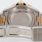 Rolex Submariner Date Teal BLUE 18K Yellow Gold Stainless Steel 40mm Watch 16803