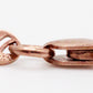 Le Vian Smoky Quartz Brown Oval Pendant - 14k Rose Gold Necklace - 18" w/ Pouch