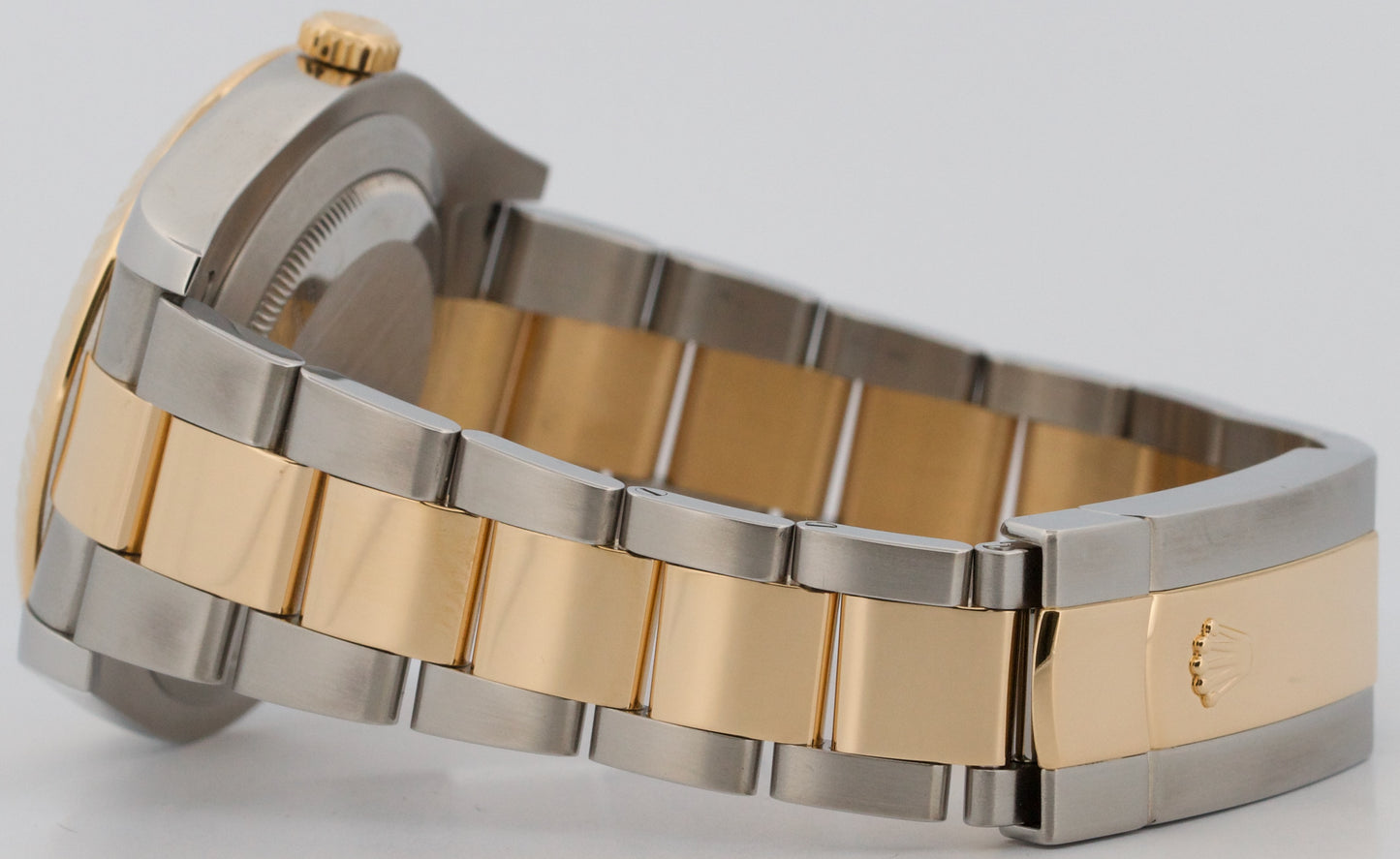 Rolex Datejust II CHAMPAGNE DIAMOND 18K Yellow Gold Steel OYSTER 41mm 116333