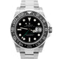 PAPERS Rolex GMT-Master II BLACK Green Stainless Steel Watch 40mm 116710 LN BOX