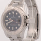 Rolex Yacht-Master Platinum BLUE 40mm Stainless Steel Oyster Watch 116622