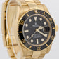 2024 PAPERS Rolex Submariner Date 41mm BLACK 18K Gold Ceramic 126618 LN BOX