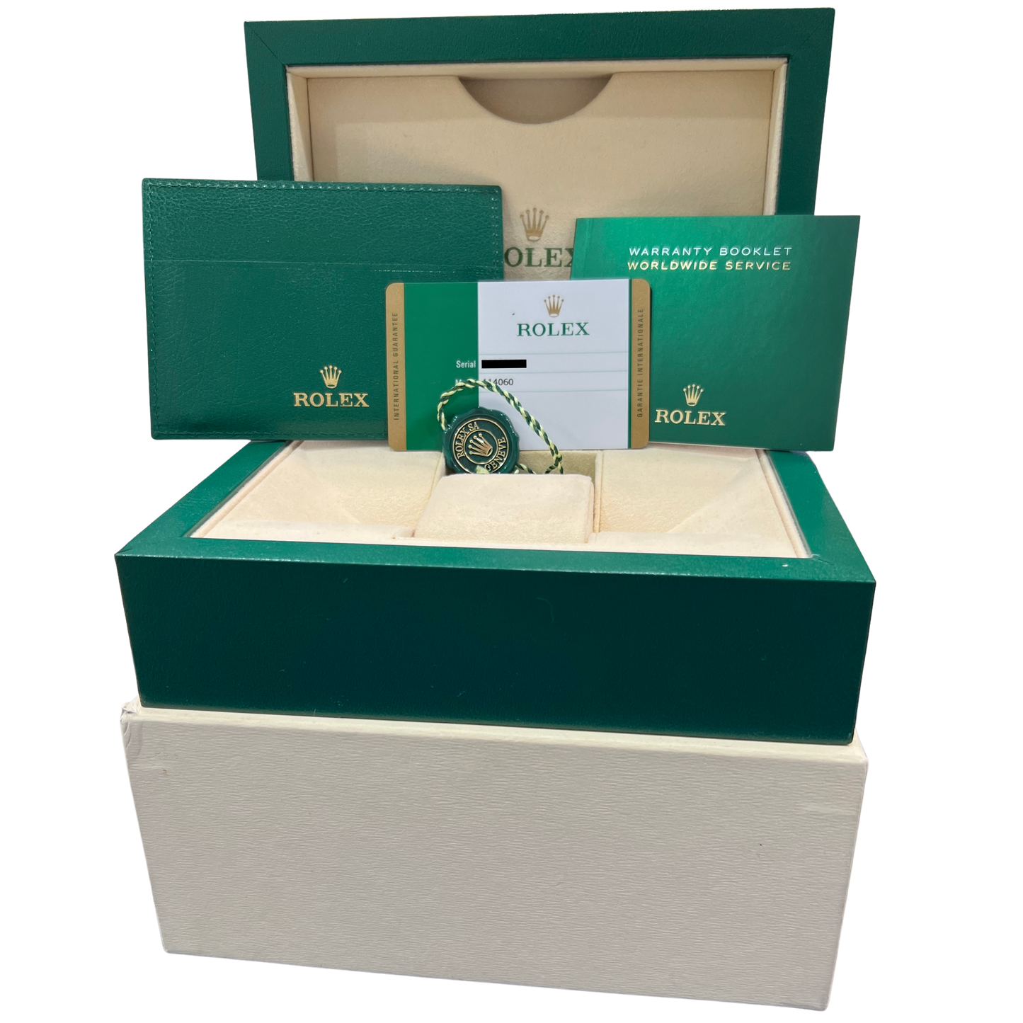 2020 PAPERS Rolex Submariner No-Date 40mm BLACK Ceramic Steel 114060 LN BOX