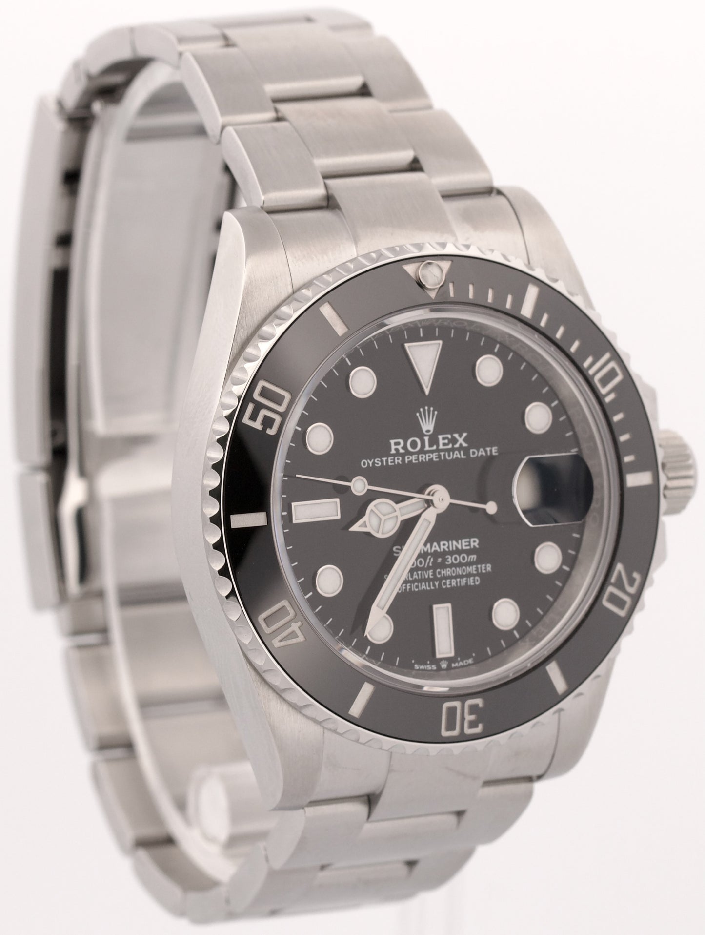 2024 PAPERS Rolex Submariner Date 41mm BLACK Stainless Ceramic 126610 LN BOX