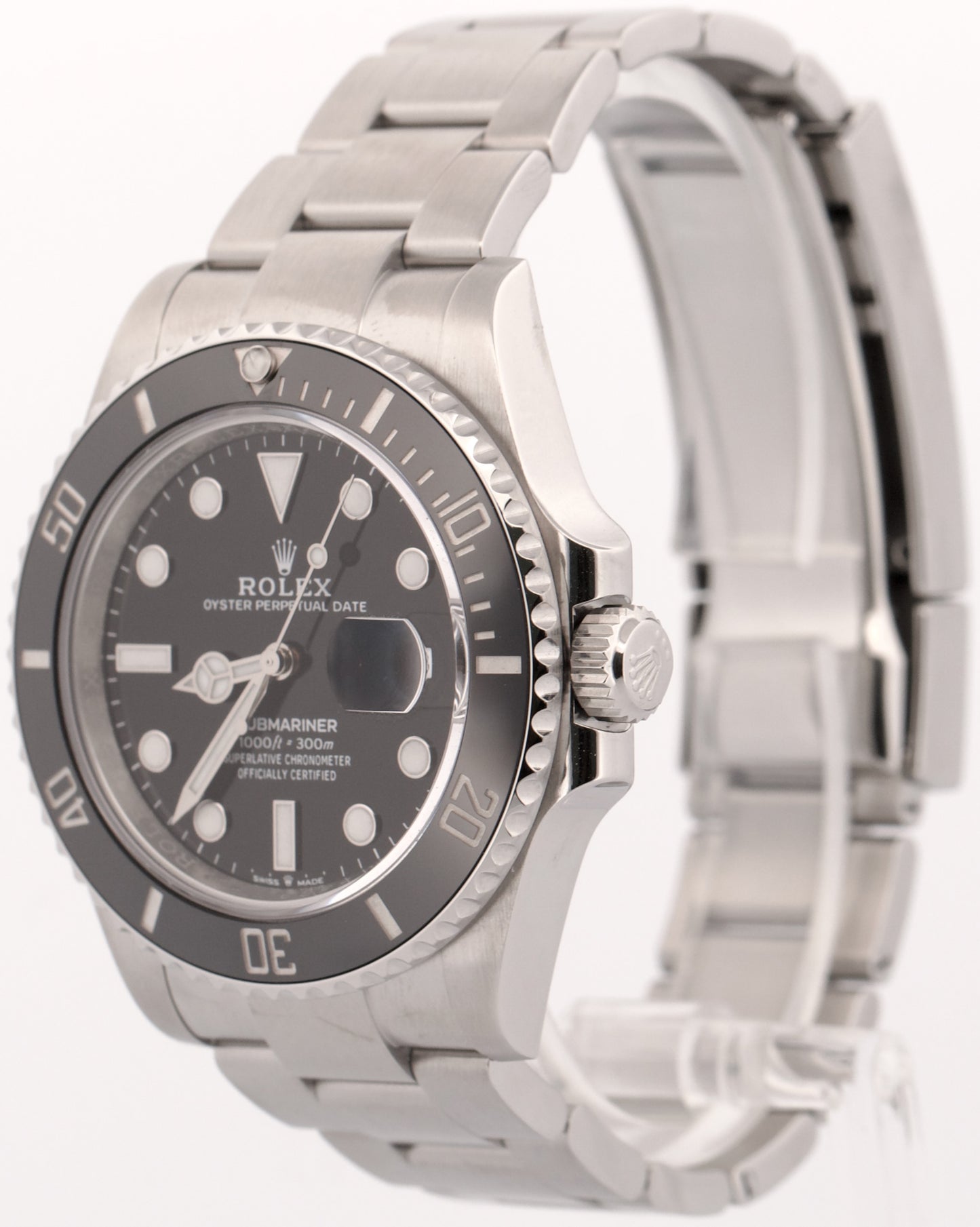 2024 PAPERS Rolex Submariner Date 41mm BLACK Stainless Ceramic 126610 LN BOX
