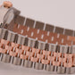 2021 PAPERS Rolex DateJust 36mm PINK ROMAN 18K Gold Steel JUBILEE 116231 BOX