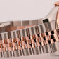 2021 PAPERS Rolex DateJust 36mm PINK ROMAN 18K Gold Steel JUBILEE 116231 BOX