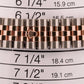 2021 PAPERS Rolex DateJust 36mm PINK ROMAN 18K Gold Steel JUBILEE 116231 BOX