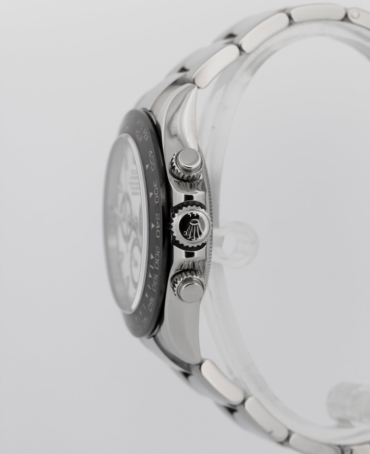 PAPERS Rolex Daytona PANDA White Ceramic Stainless Steel 40mm BOX 116500 LN