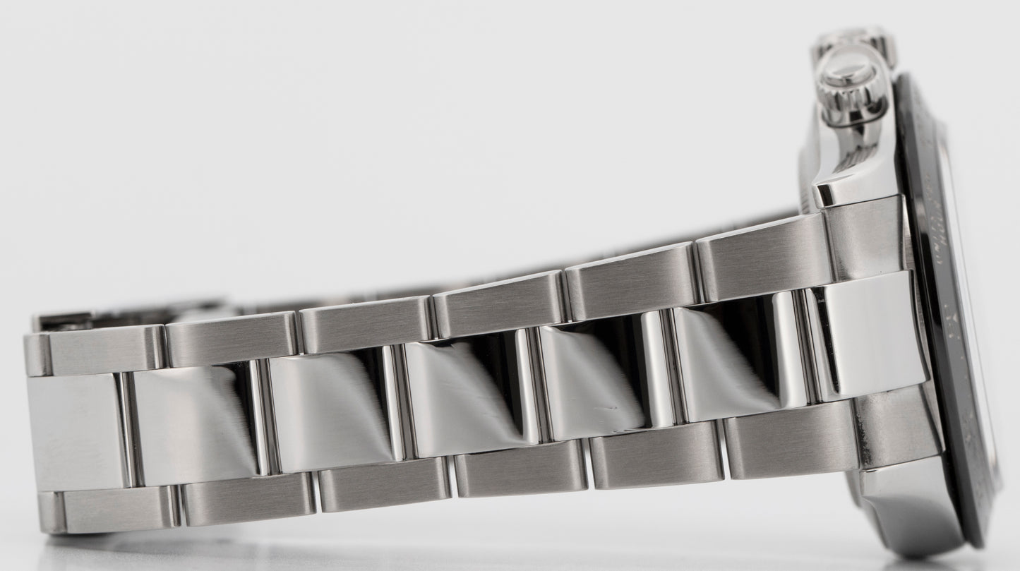 PAPERS Rolex Daytona PANDA White Ceramic Stainless Steel 40mm BOX 116500 LN