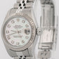 2003 PAPERS Rolex DateJust 26mm MOP DIAMOND Steel 18K Gold JUBILEE 79174 BOX