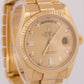 Rolex Day-Date President FACTORY DIAMOND 18K Yellow Gold NEW BUCKLE 36mm 118238