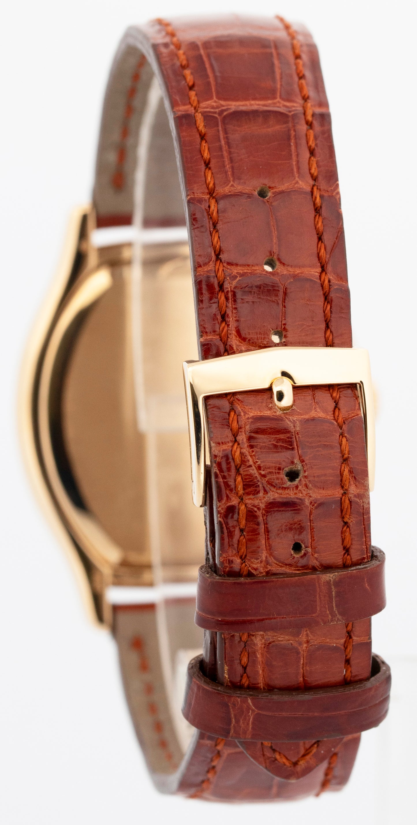 Patek Philippe Gondolo 18K Yellow Gold 34mm Opaline Manual Date Watch 5030J