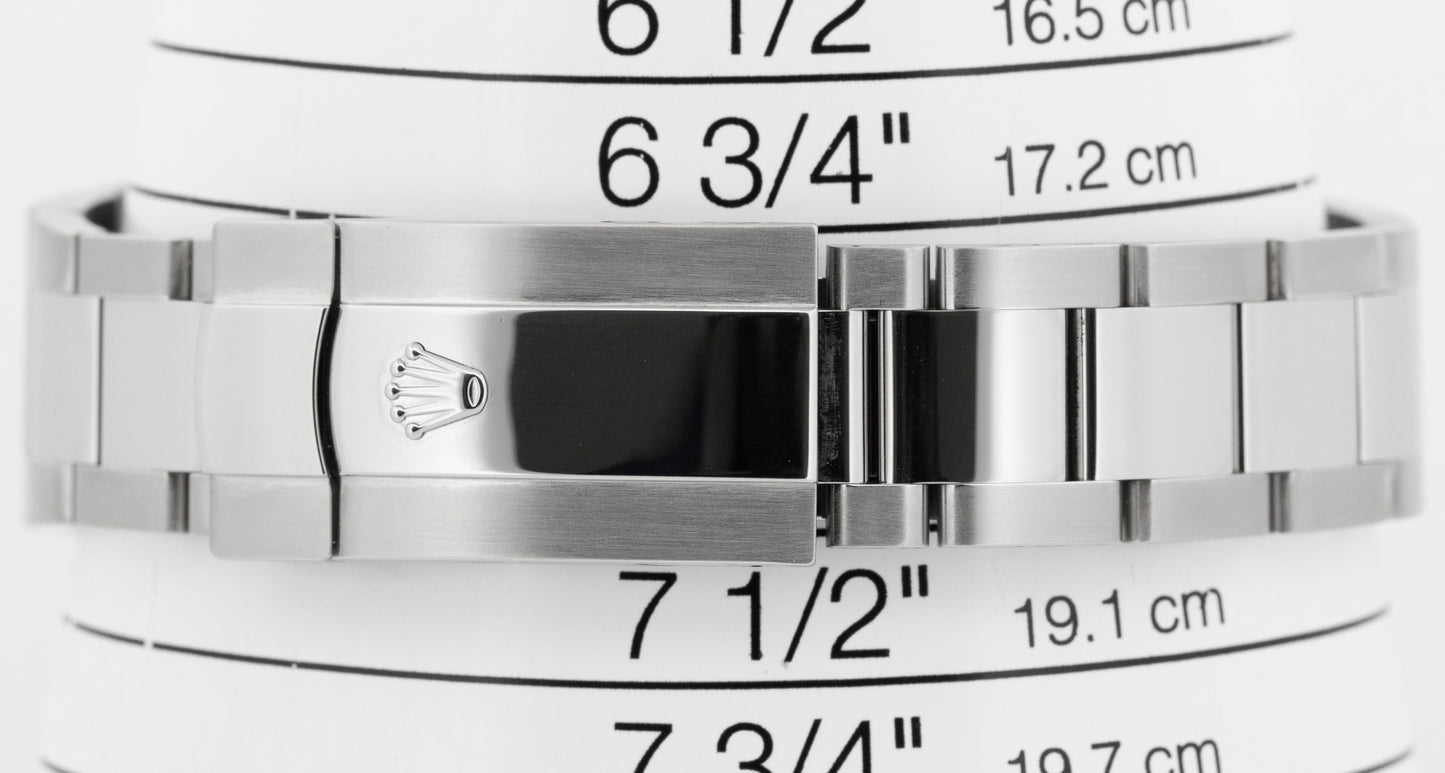 2016 PAPERS Rolex DateJust II 41mm Black Stainless Steel Gold Watch 116334 BOX