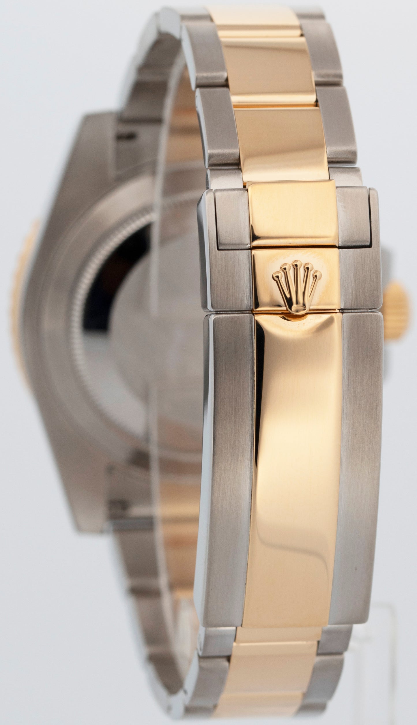 Rolex Submariner Date 18K Yellow Gold Steel BLUE Ceramic 40mm 116613 LB Watch