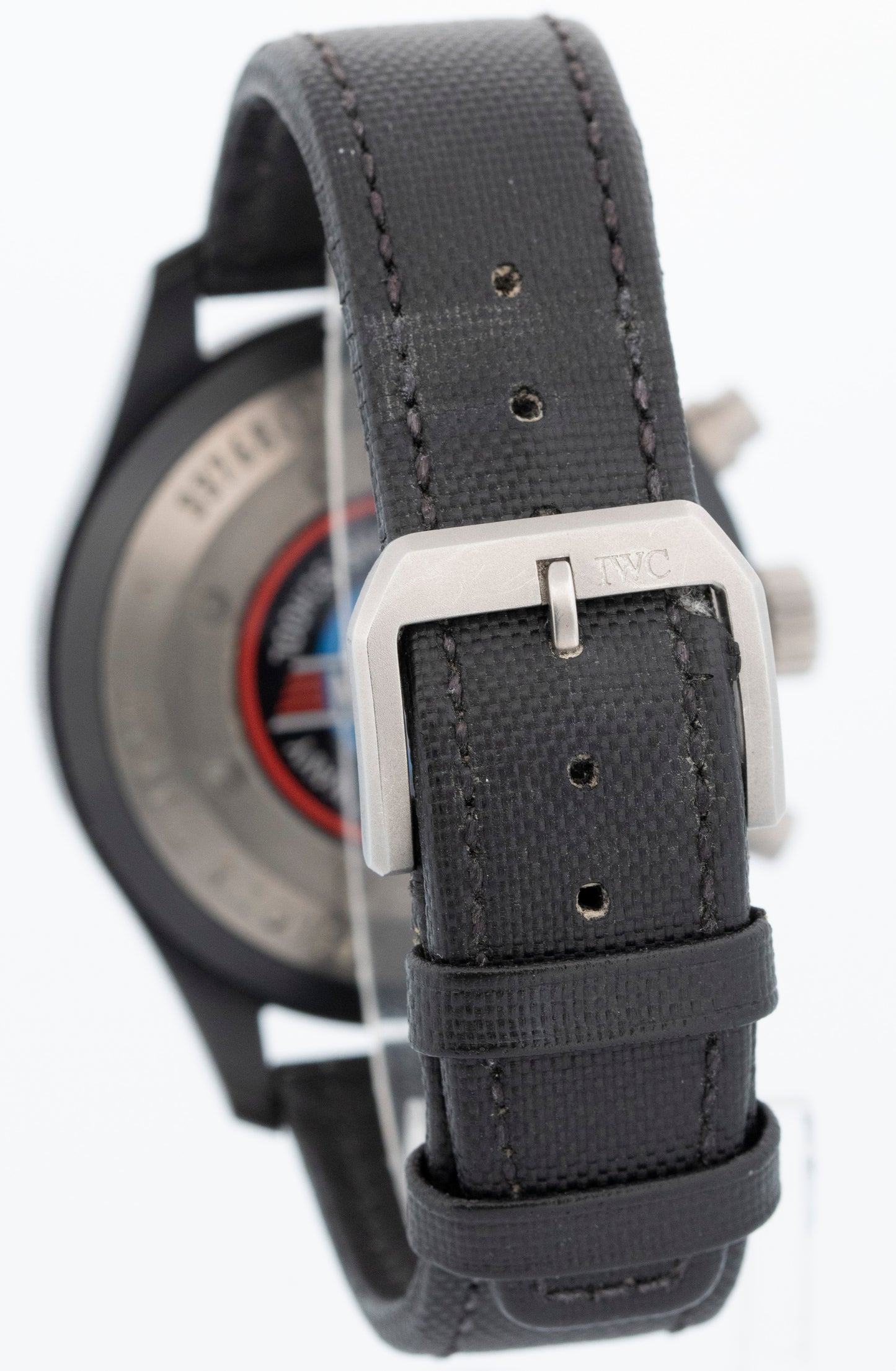 2008 PAPERS IWC Pilot's Watch Chronograph Top Gun BLACK Ceramic 44mm IW378901