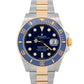PAPERS Rolex Submariner Date BLUE 41mm Ceramic 18K Gold Steel 126613 LB BOX