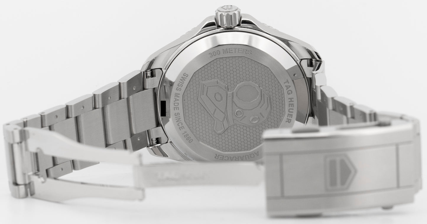 Tag Heuer Aquaracer Green Stainless Steel Gold 41mm Quartz WBP5115.BA0013 Watch