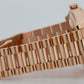 2015 PAPERS Rolex Day-Date II 18K Rose Gold Concentric Sundust 41mm 218235 BOX