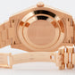 2015 PAPERS Rolex Day-Date II 18K Rose Gold Concentric Sundust 41mm 218235 BOX