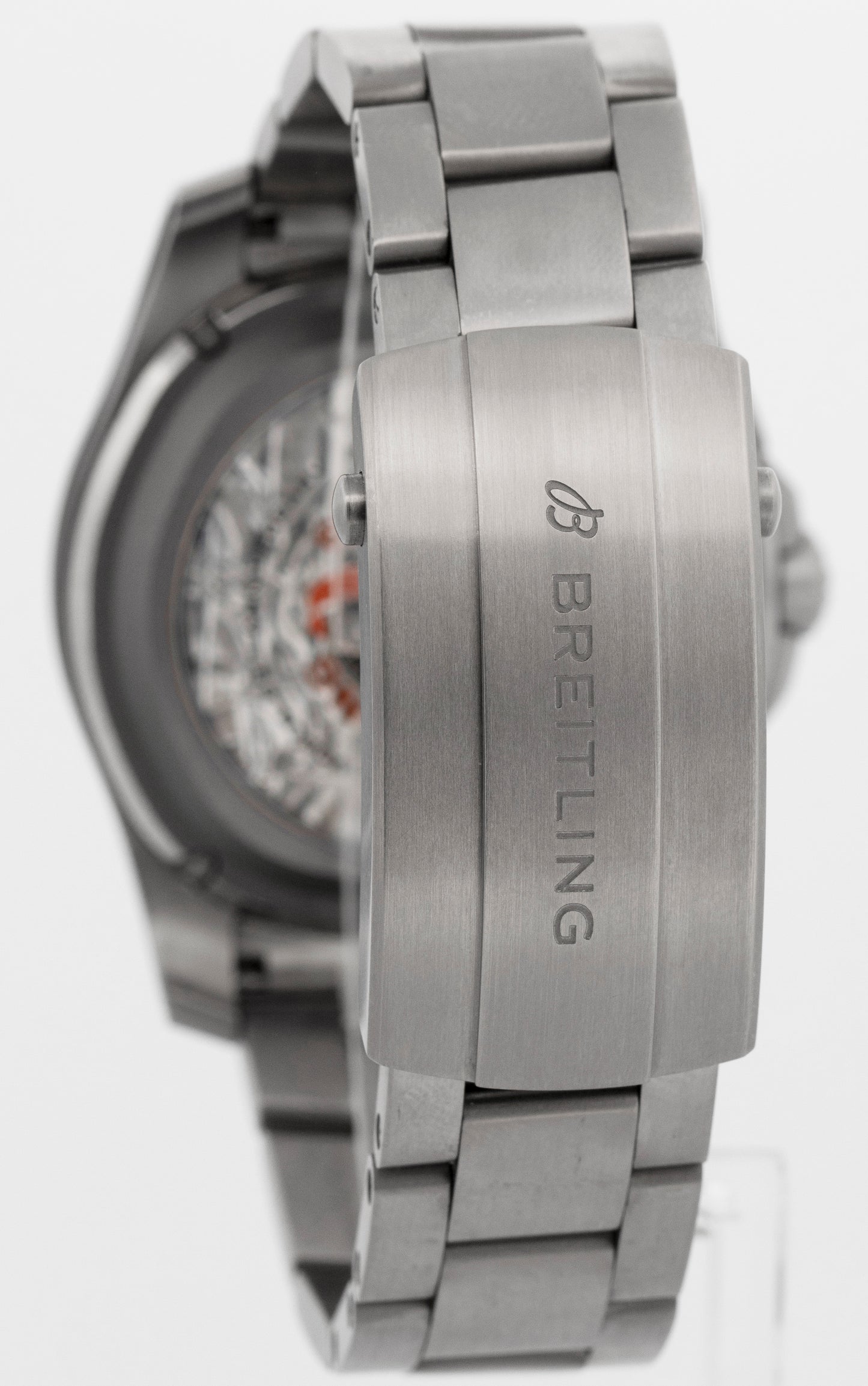 Breitling Aerospace B70 Orbiter 43mm Orange TITANIUM SuperQuartz Watch EB7010